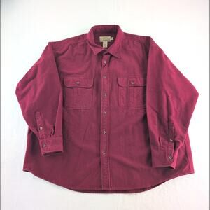 Cabela's Vintage Deerskin Soft Chamois Hunting Heavyweight LongSleeve Men's 3XL